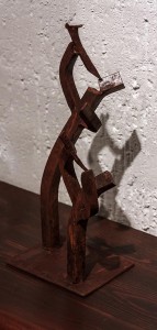 Don Diseño No diseño para ti diseño contigo 05 acompañar Obra del artista Jose Luis Martinez Gomez - cuenca - arte en hierro y acero