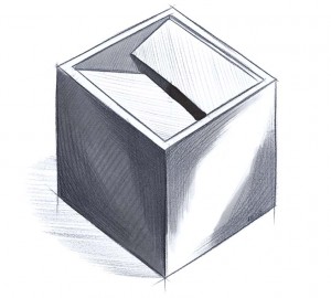 Don Diseño - Grandes del Diseño 01 - Bruno Munari - Cenicero Cubo - 1957