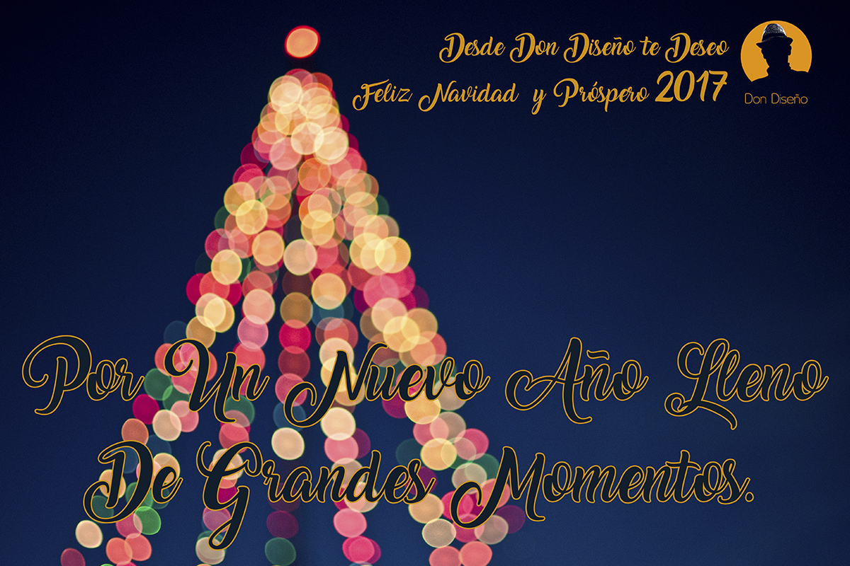 DonDiseño - Diseña Tus Mejores Deseos Y Dales Forma - Feliz 2017 - Felicitacion navidad 2017 - 03
